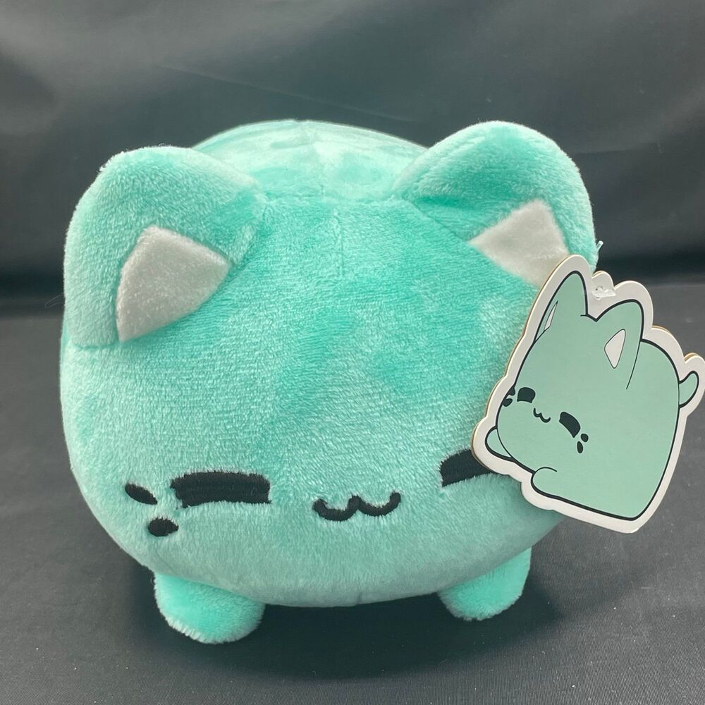 Aurora Tasty Peach Mint Meowchi Cat Plush NWT 14274